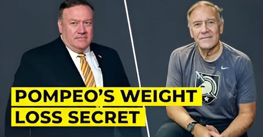 Mike Pompeos 90 Pound Weight Loss